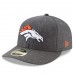 Men's Denver Broncos New Era Heather Gray Crafted in the USA Low Profile 59FIFTY Fitted Hat 2891968
